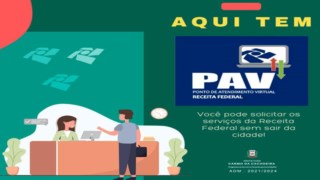 PAV – PONTO DE ATENDIMENTO VIRTUAL DA RECEITA FEDERAL.
