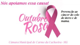 Outubro Rosa Mês de Prevenção do Câncer de Mama. Outubro Rosa Mês de Prevenção do Câncer de Mama.